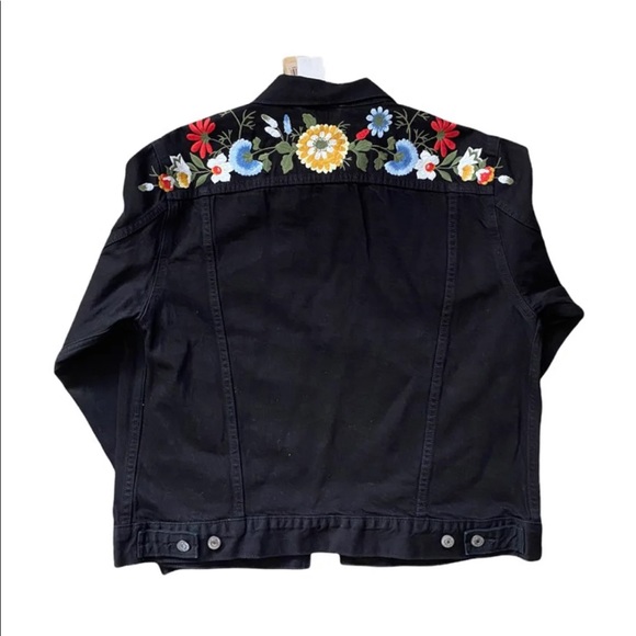 LEVIS EMBROIDERY DENIM JEAN JACKET - Picture 2 of 9